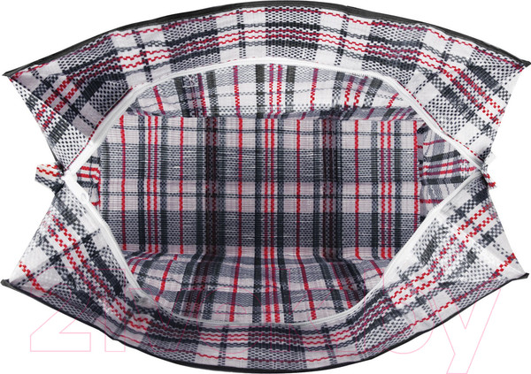 Изображение товара Сумка хозяйственная Любаша 604698 (черный/красный)