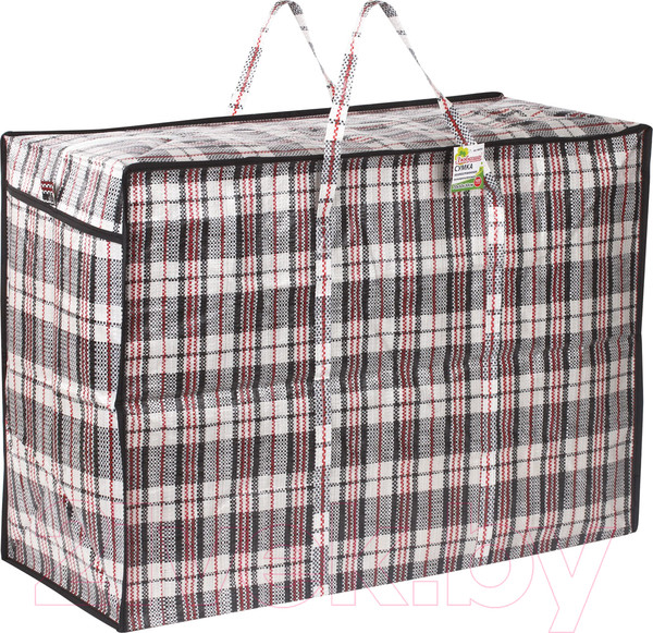 Изображение товара Сумка хозяйственная Любаша 604703 (черный/красный)