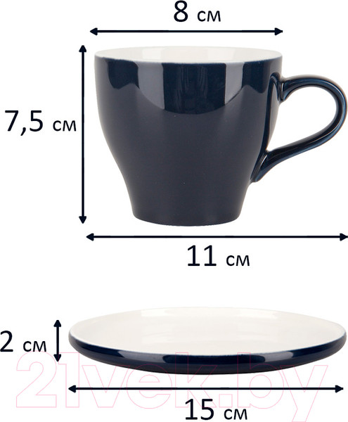 Изображение товара Набор для чая/кофе Nouvelle Atlantico / 1530045-Н2