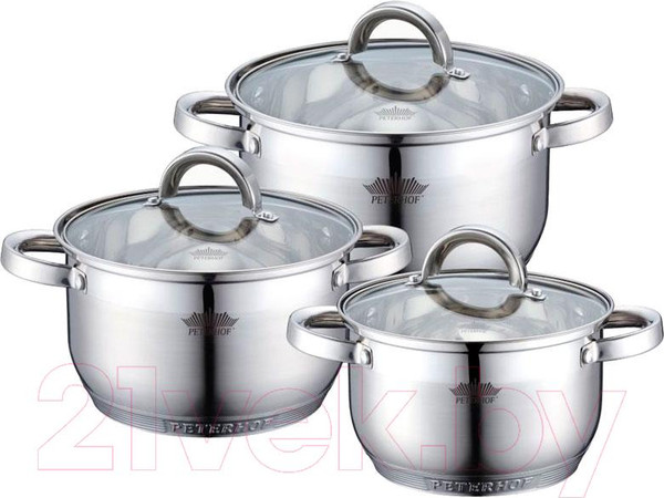 Изображение товара Набор кастрюль Peterhof PH-15772