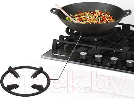 Изображение товара Газовая варочная панель Samsung NA64H3010BK/WT