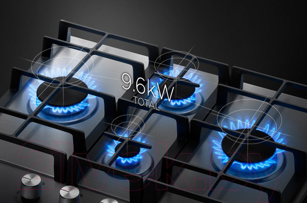 Изображение товара Газовая варочная панель Samsung NA64H3010BK/WT