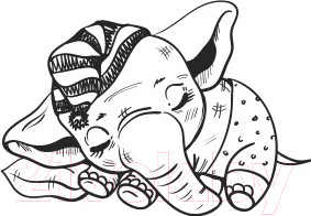 Изображение товара Набор досок для выжигания Десятое королевство Медвежонок и слоненок / 01772