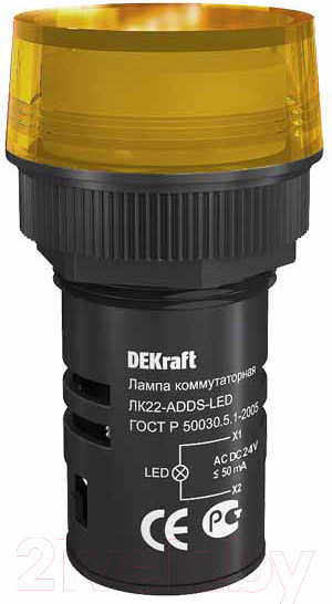 Изображение товара Лампа сигнальная DEKraft 25067DEK