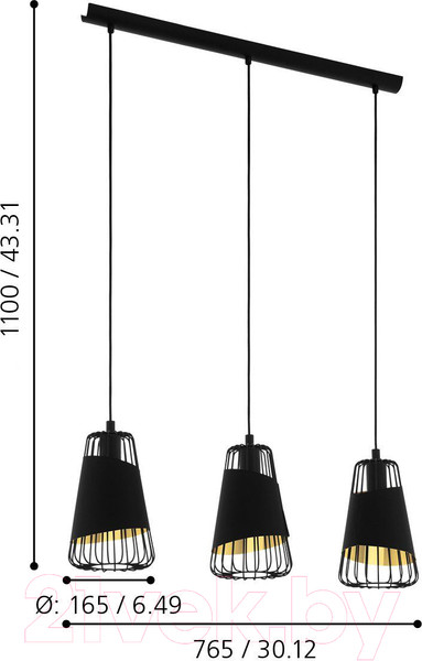 Изображение товара Потолочный светильник Eglo Austell 49448