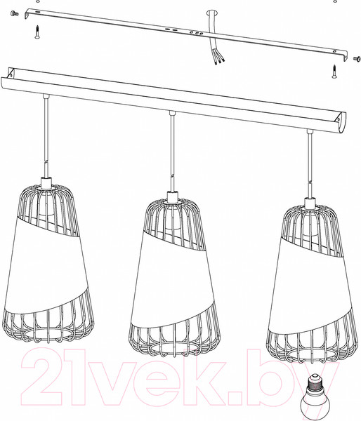 Изображение товара Потолочный светильник Eglo Austell 49448