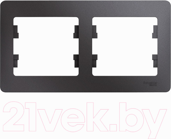Изображение товара Рамка для выключателей и розеток Systeme (Schneider) Electric Glossa GSL001302