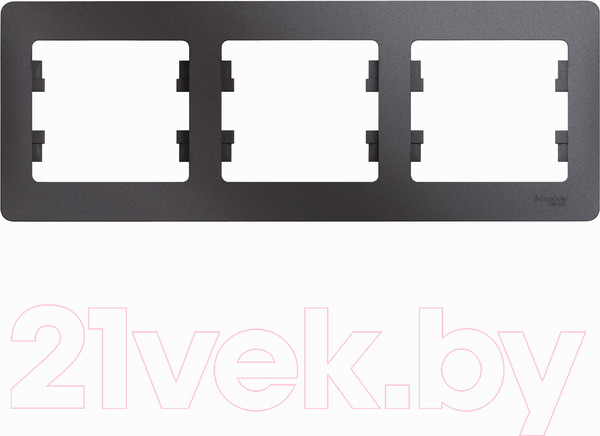 Изображение товара Рамка для выключателей и розеток Systeme (Schneider) Electric Glossa GSL001303