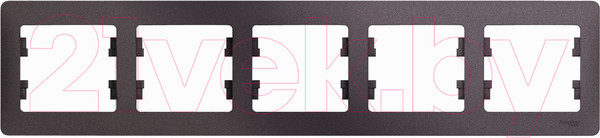 Изображение товара Рамка для выключателей и розеток Systeme (Schneider) Electric Glossa GSL001405