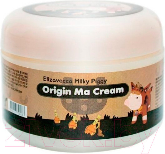 Изображение товара Крем для лица Elizavecca Milky Piggy Origin Ma Cream питательный с лошадиным жиром (100мл)