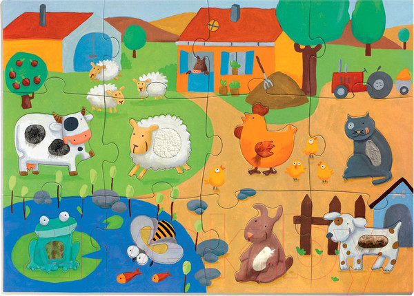 Изображение товара Пазл Djeco Ферма / 07117