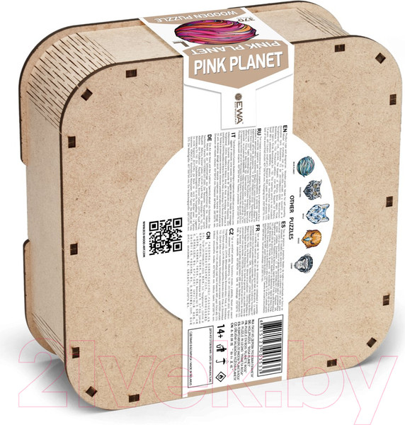 Изображение товара Пазл EWA Розовая планета (L)