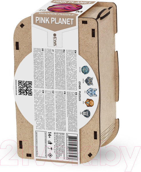 Изображение товара Пазл EWA Розовая планета (M)