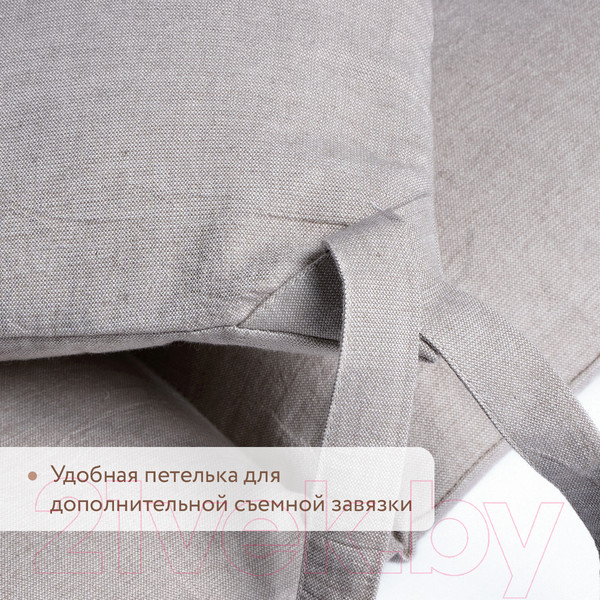 Изображение товара Бортик в кроватку Perina Soft Cotton / СК1/4-05.16 (серый)