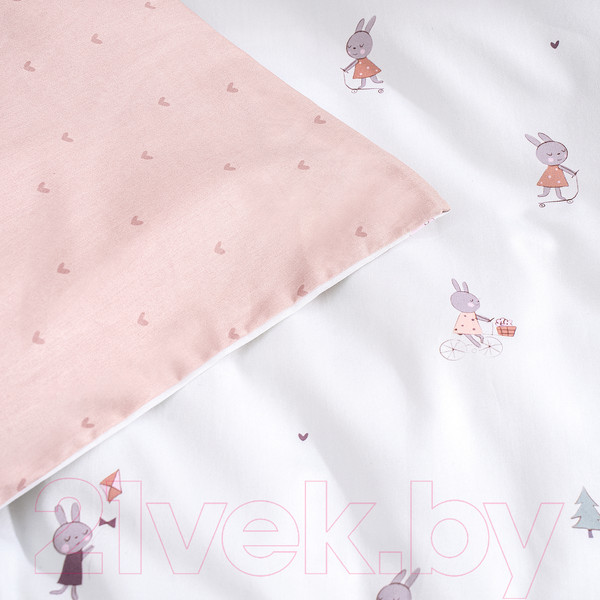 Изображение товара Комплект постельный для малышей Perina Bunnies / BN3-01.1