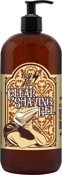 Изображение товара Гель для бритья Hey Joe Shave Gel Clear прозрачный (1л)