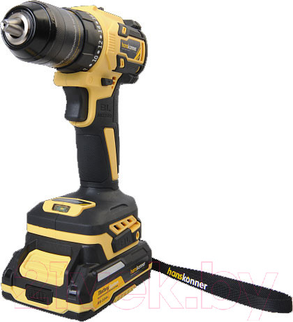 Изображение товара Аккумуляторная дрель-шуруповерт Hanskonner HCD2065BLC
