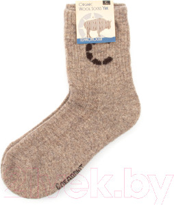 Изображение товара Термоноски Следопыт Organic wool socks Yak / PF-TS-72 (р.41-43/125, natural brown)