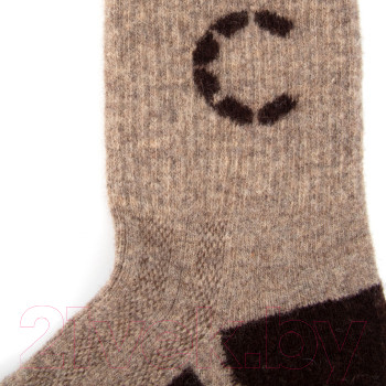 Изображение товара Термоноски Следопыт Organic wool socks Yak / PF-TS-75 (р.41-43/125, tobacco brown)