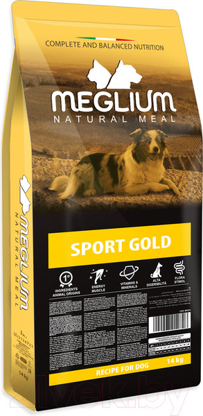 Изображение товара Сухой корм для собак Meglium Dog Adult Sport Gold MS2614 (14кг)