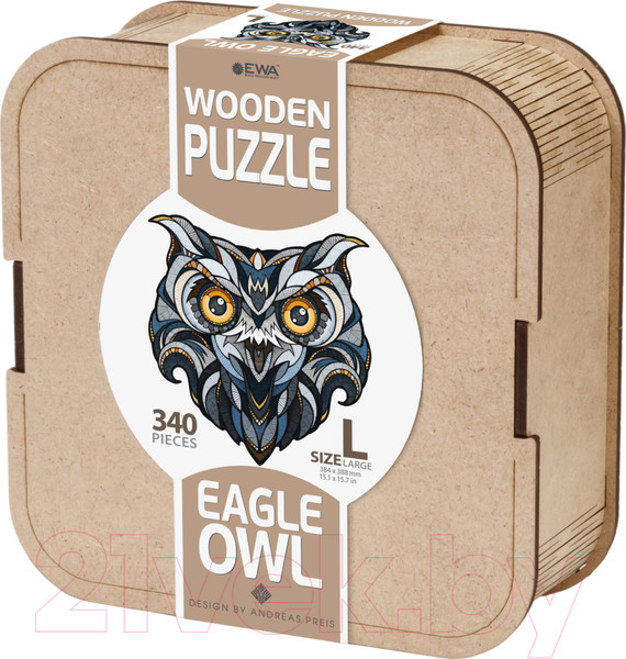 Изображение товара Пазл EWA Филин (L)
