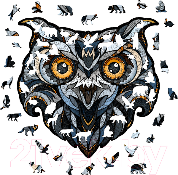 Изображение товара Пазл EWA Филин (L)