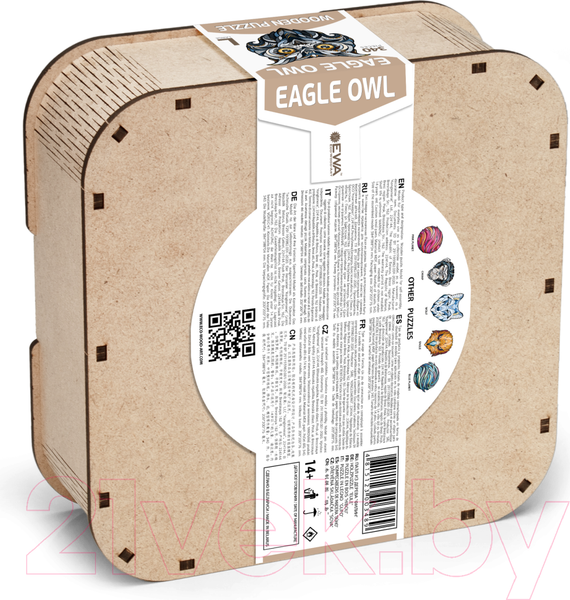 Изображение товара Пазл EWA Филин (L)