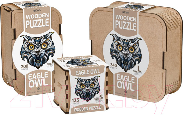 Изображение товара Пазл EWA Филин (L)