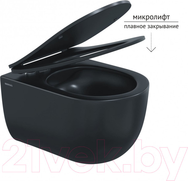 Изображение товара Унитаз подвесной с инсталляцией Berges Ventas / 043326