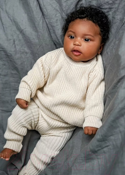 Изображение товара Джемпер для малышей Amarobaby Pure Love Buddy / AB-OD23-PLB26/33-92 (молочный, р.92)