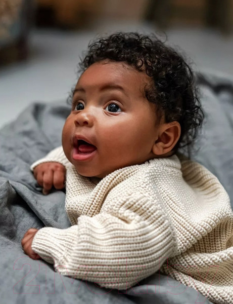 Изображение товара Джемпер для малышей Amarobaby Pure Love Buddy / AB-OD23-PLB26/33-92 (молочный, р.92)