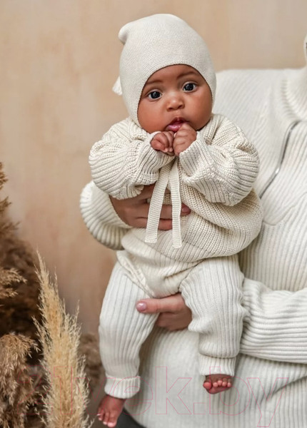 Изображение товара Джемпер для малышей Amarobaby Pure Love Buddy / AB-OD23-PLB26/33-92 (молочный, р.92)