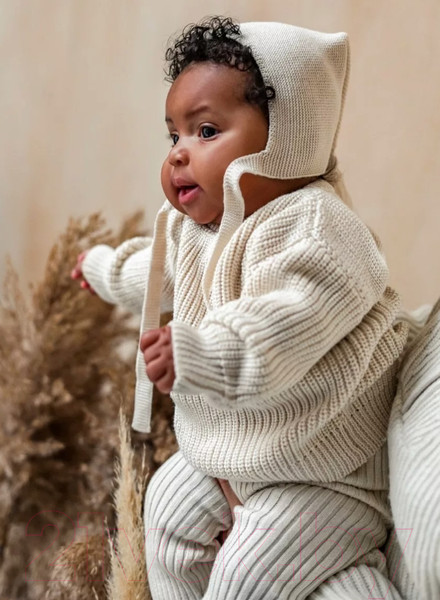 Изображение товара Джемпер для малышей Amarobaby Pure Love Buddy / AB-OD23-PLB26/33-98 (молочный, р.98)