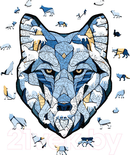 Изображение товара Пазл EWA Волк (M)