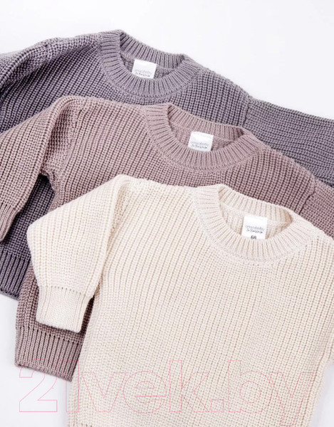 Изображение товара Джемпер для малышей Amarobaby Pure Love Buddy / AB-OD23-PLB26/11-92 (серый, р.92)