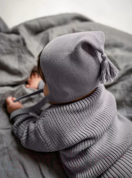 Изображение товара Джемпер для малышей Amarobaby Pure Love Buddy / AB-OD23-PLB26/11-98 (серый, р.98)