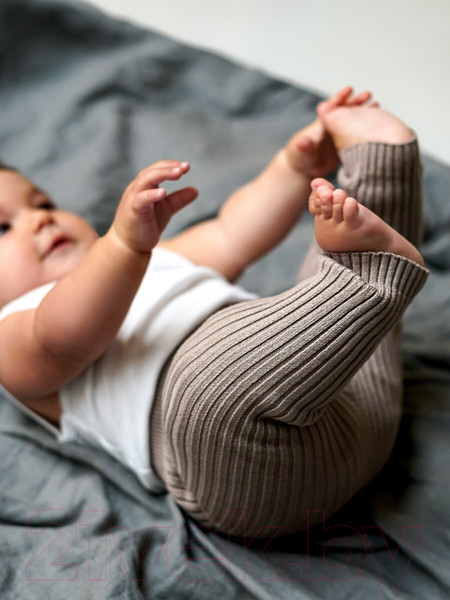 Изображение товара Штаны для малышей Amarobaby Pure Love Comfy / AB-OD23-PLС6/12-98 (коричневый, р.98)