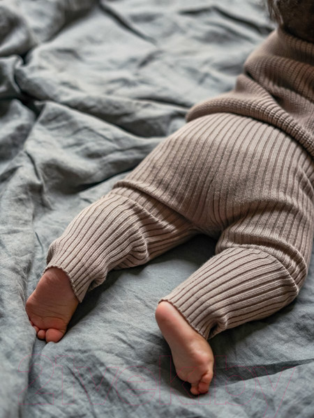 Изображение товара Штаны для малышей Amarobaby Pure Love Comfy / AB-OD23-PLС6/12-98 (коричневый, р.98)