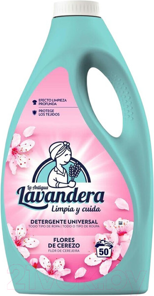 Изображение товара Гель для стирки La Antigue Lavandera Цветы вишни (2.5л)