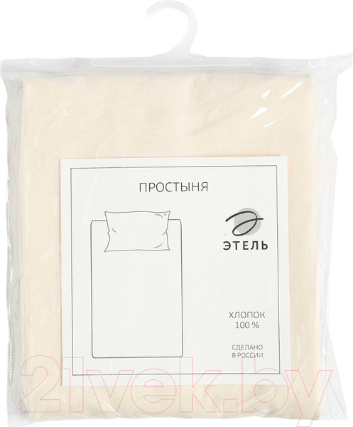 Изображение товара Простыня Этель 9241712 (молочный)