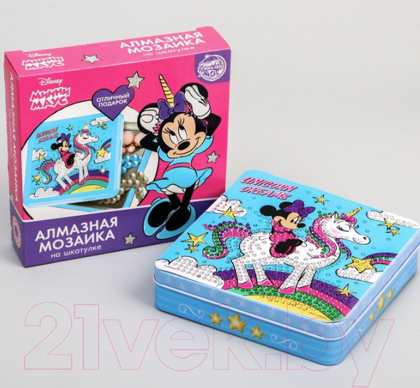Изображение товара Набор для творчества Disney Шкатулка. Мышка. Минни и единорог / 4971013