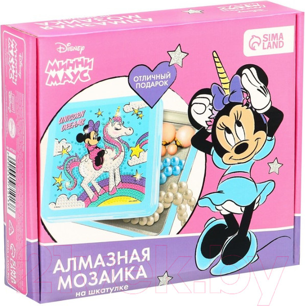 Изображение товара Набор для творчества Disney Шкатулка. Мышка. Минни и единорог / 4971013