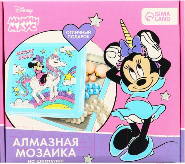 Изображение товара Набор для творчества Disney Шкатулка. Мышка. Минни и единорог / 4971013
