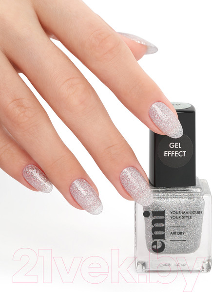 Изображение товара Лак для ногтей E.Mi Ультрастойкий Gel Effect Авантюристка №159 (9мл)