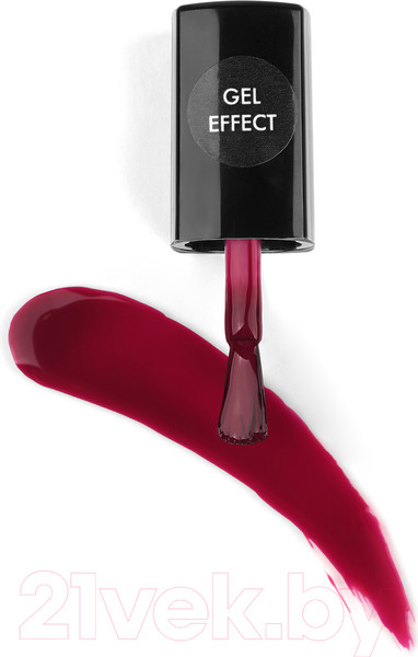 Изображение товара Лак для ногтей E.Mi Ультрастойкий Gel Effect Бургундское пари №173 (9мл)