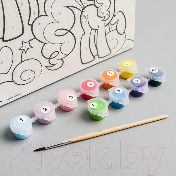 Изображение товара Картина по номерам Hasbro My Little Pony. Друзья / 5199071