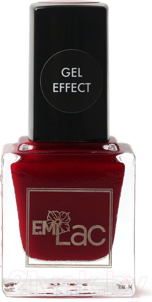 Изображение товара Лак для ногтей E.Mi Ультрастойкий Gel Effect Малиновый красный №032 (9мл)