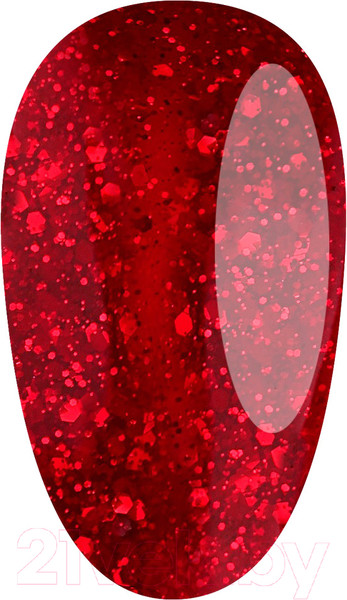 Изображение товара Лак для ногтей E.Mi Ультрастойкий Gel Effect Пылкий взгляд №185 (9мл)