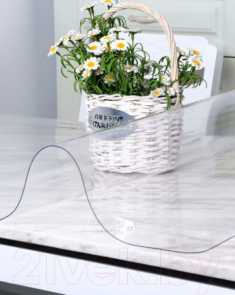 Изображение товара Пленка защитная для стола Stolstyle ПВХ 90x90см 1.8мм (глянцевый)