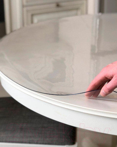 Изображение товара Пленка защитная для стола Stolstyle ПВХ Круг 88см 1.8мм (глянцевый)